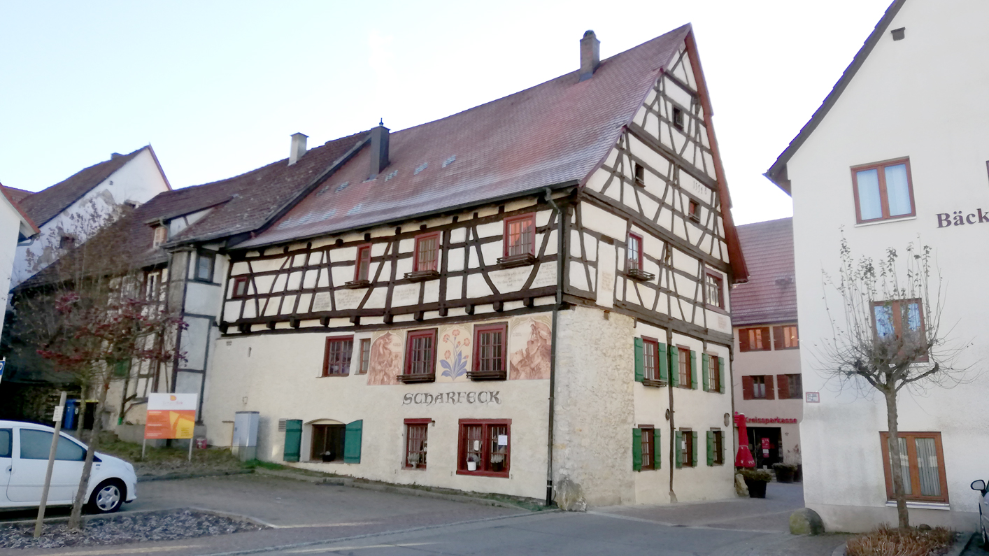 Foto vom Künstlerhaus Scharf Eck in Fridingen